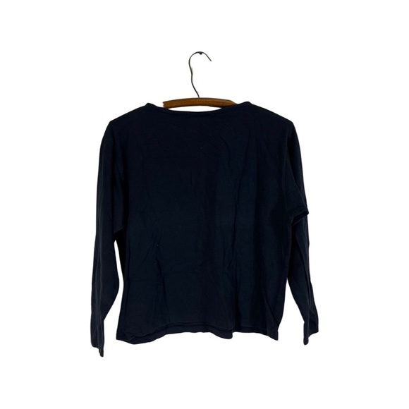 jeanette kastenberg vintage black blank long sleeve size large - Picture 2 of 3